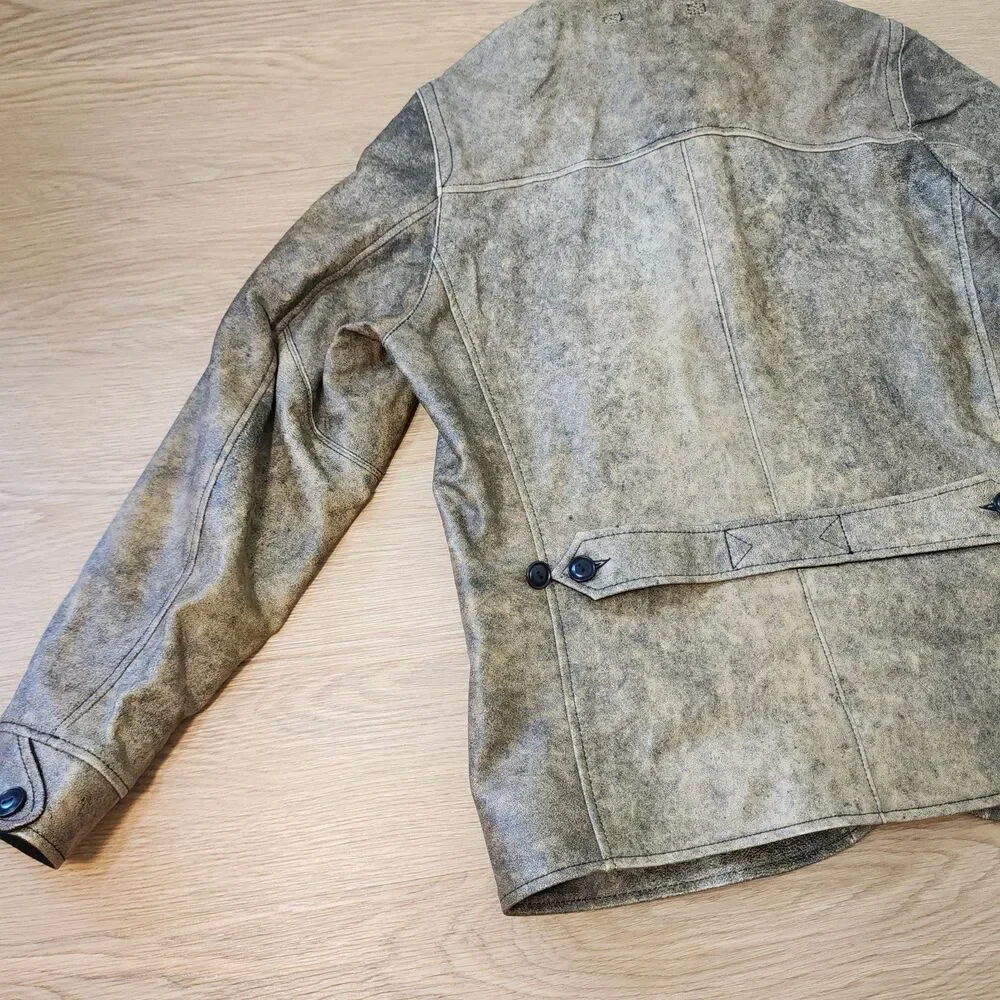 Gustin leather jacket